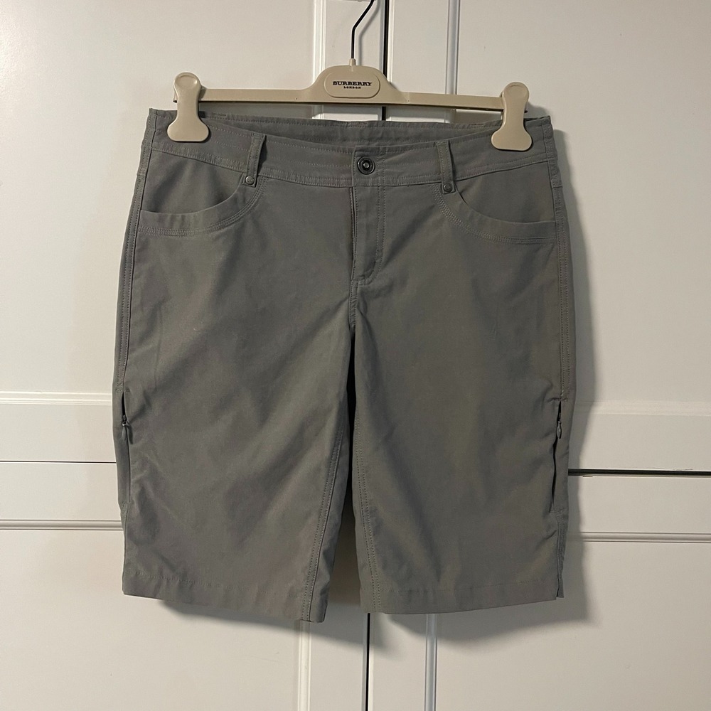 Kuhl‎ Womens Gray Hiking Shorts Size 10 Outdoor Trekking Travel Performance